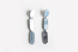 Ecoresin Scallop Earrings - Line Drop