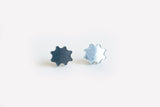 Ecoresin Scallop Earrings - Small Stud