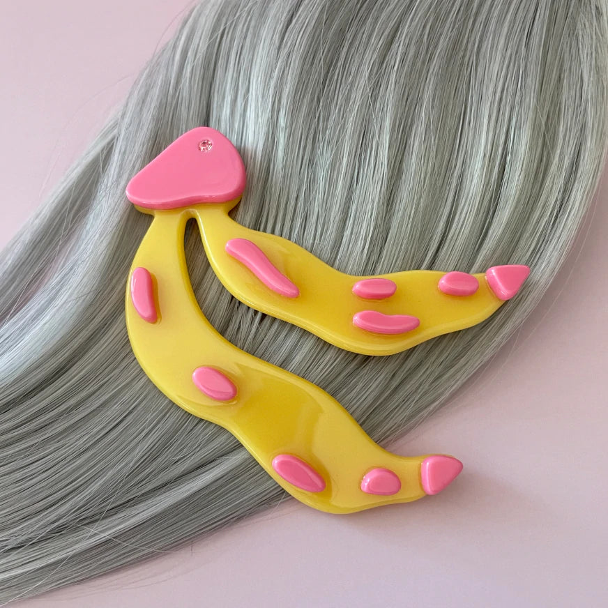 Centinelle Bananas- Hair Clip by Liv Lee