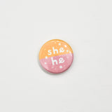 Pronoun pin