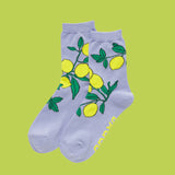 Baggu Crew Sock- Lemon Tree