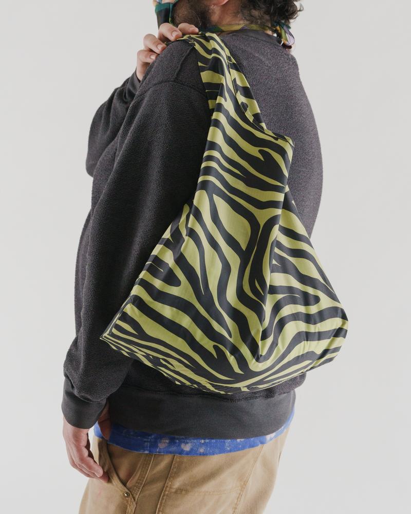 Standard Baggu -Olive Zebra