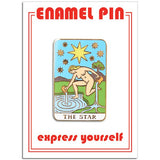 Tarot Card Star  pin