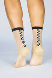 Tailored Union Chic Sheer socks- Nude