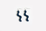 Ecoresin Squiggle Earrings Short