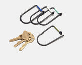 Wilson Keyring - Carbon Black Enameled