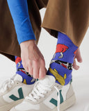 Baggu Crew Sock- Koi Pond