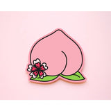 Peach Booty Vinyl Sticker