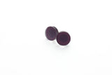 Ecoresin Stud Earrings - Circle