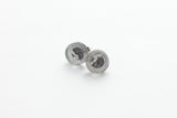 Ecoresin Stud Earrings - Circle