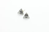 Ecoresin Stud Earrings - Triangle