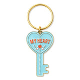 Key to my heart keychain