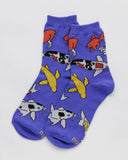 Baggu Crew Sock- Koi Pond