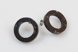 Corian Open Circle Earrings