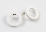 Corian Open Circle Earrings