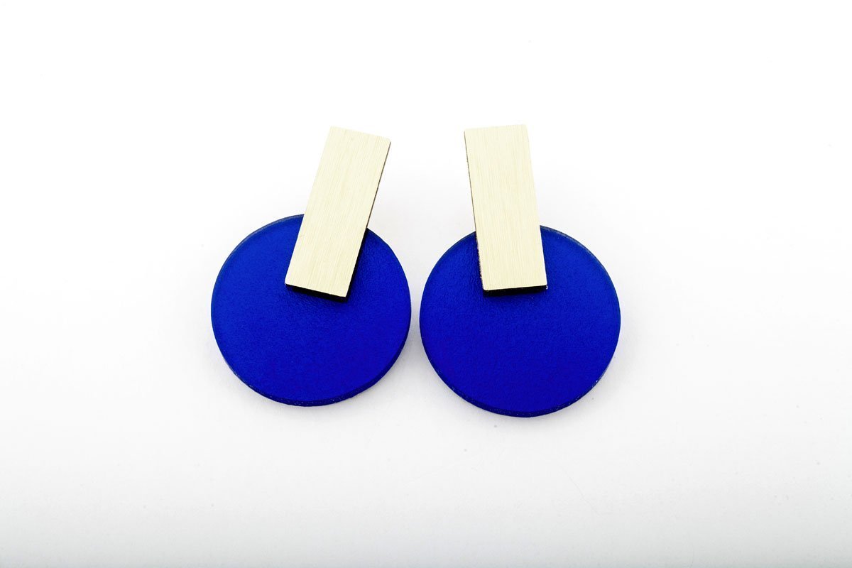 Cobalt Earrings - Billy