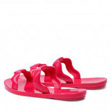 Melissa Shoes Wind AD Squiggle Hot Pink Sandal