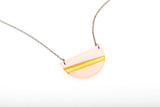 Ecoresin Necklace - Half Circle