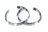 Ecoresin Hoop Earrings Large