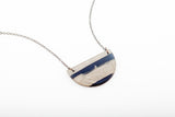 Ecoresin Necklace - Half Circle