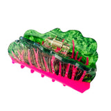 Centinelle Glowing Chard Green- Hair Claw