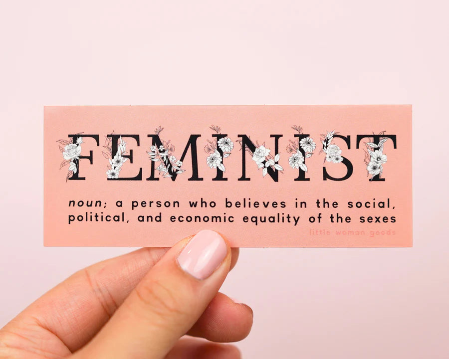 Feminist Definition Vinyl Sticker