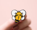 Bumble Bee Girl Enamel Pin