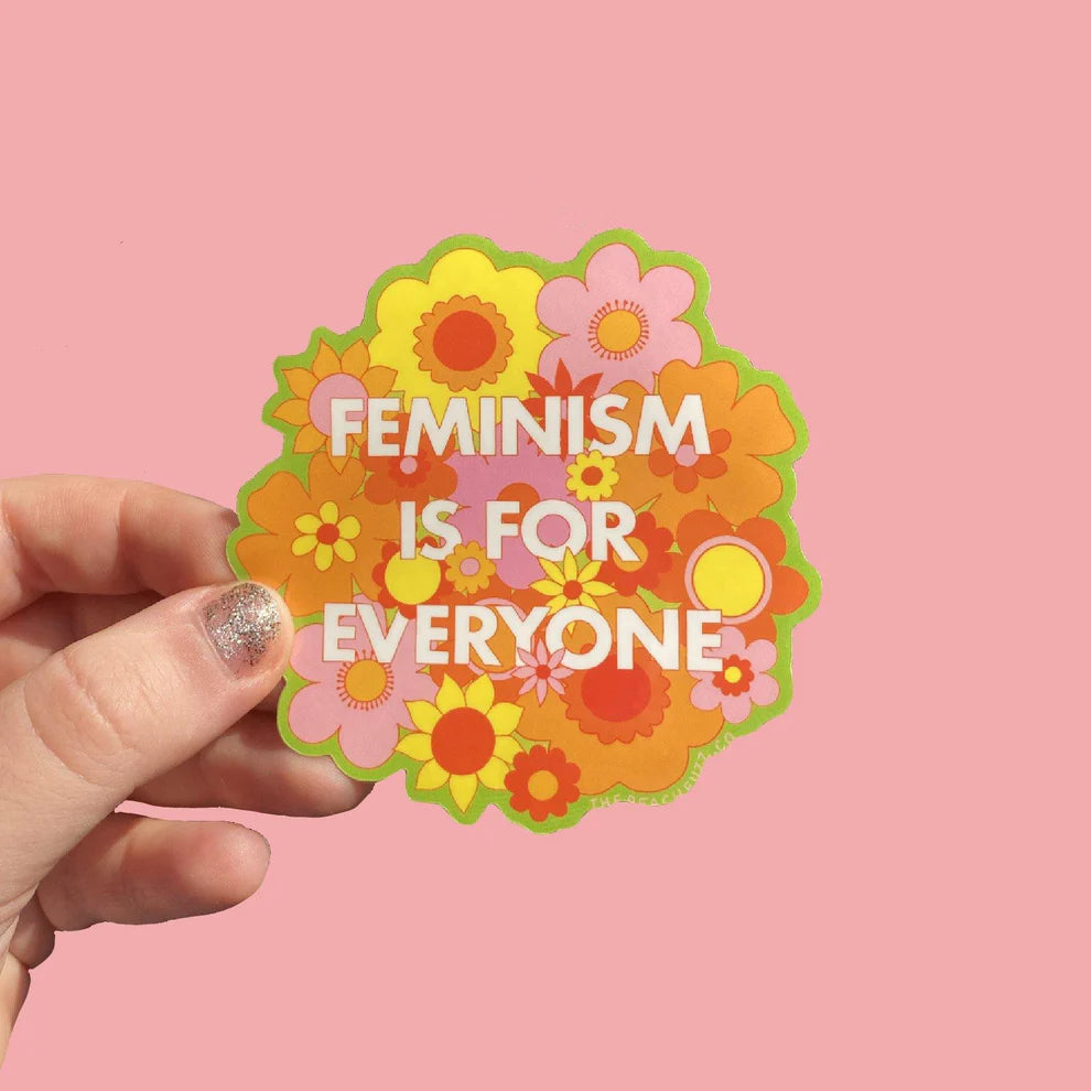 Feminism is for everyone sticker