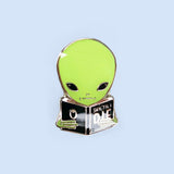 Shy Guy Alien Lapel Pin