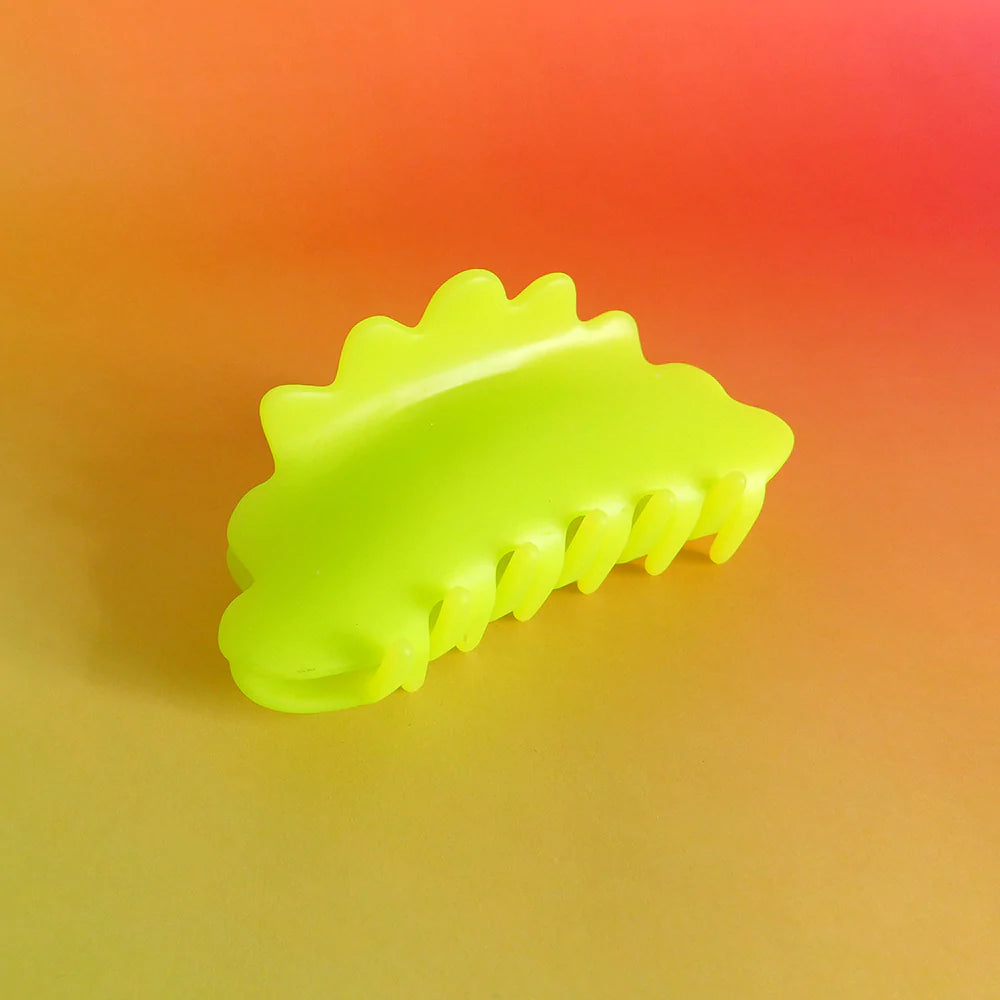 Chunks Dino Claw in Matte Neon Yellow