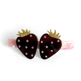 Centinelle Strawberries Hair Barrette