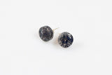 Ecoresin Stud Earrings - Circle