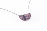 Ecoresin Necklace - Half Circle